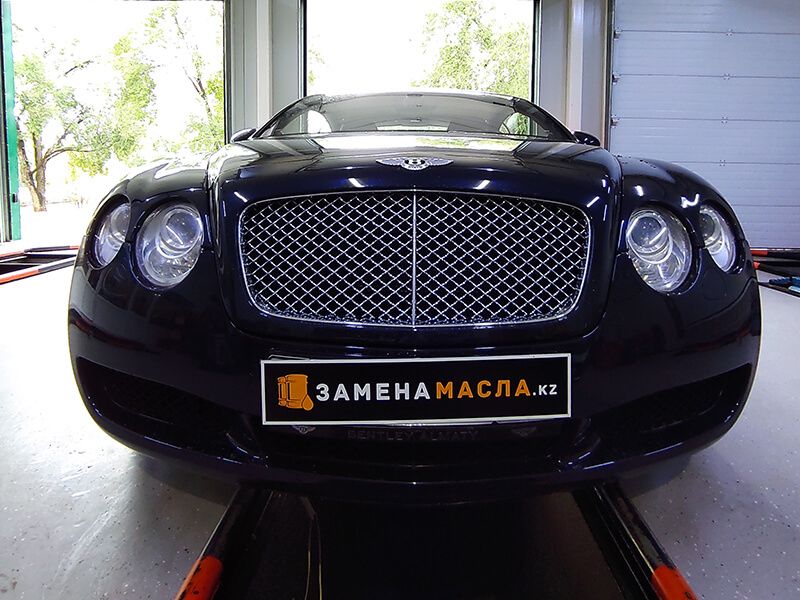 Замена масла в Bentley