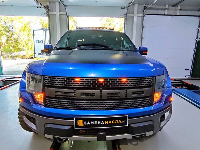 Замена масла в Ford